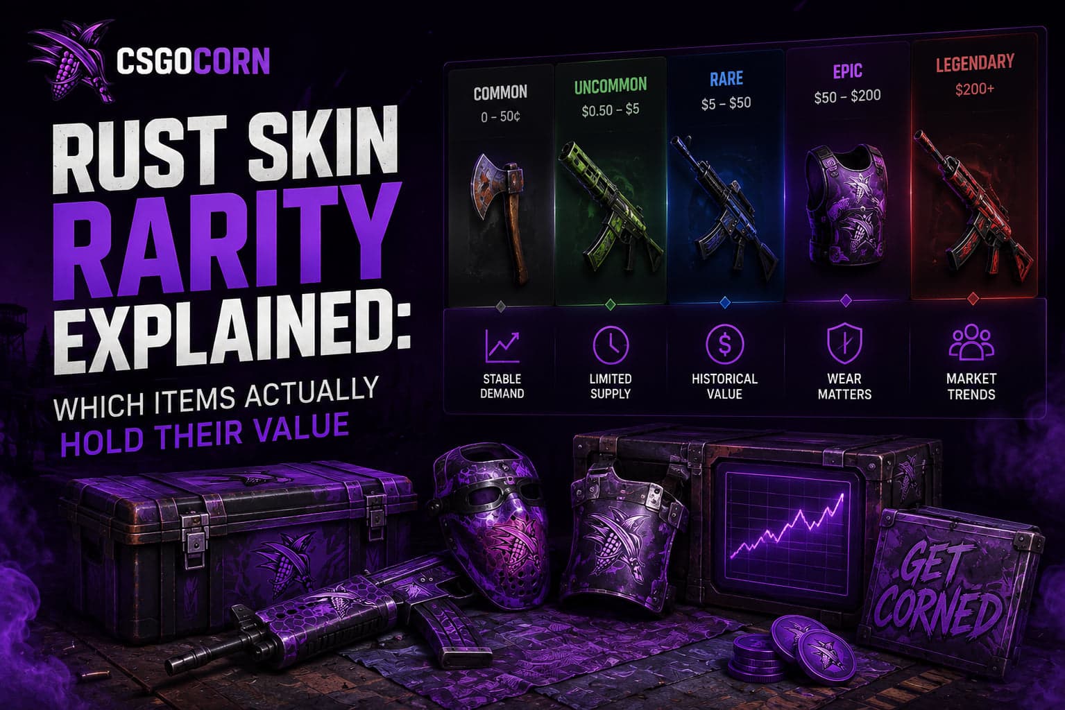 Rust Skin Rarity Explained: Which Items Actually Hold Their Value