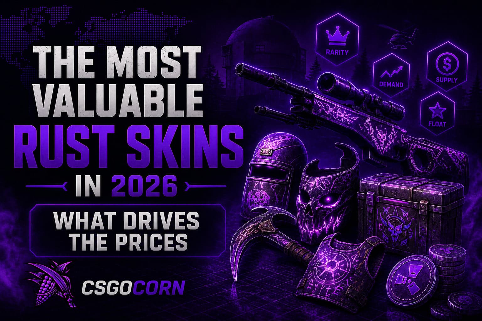The Most Valuable Rust Skins in 2026: What Drives the Prices