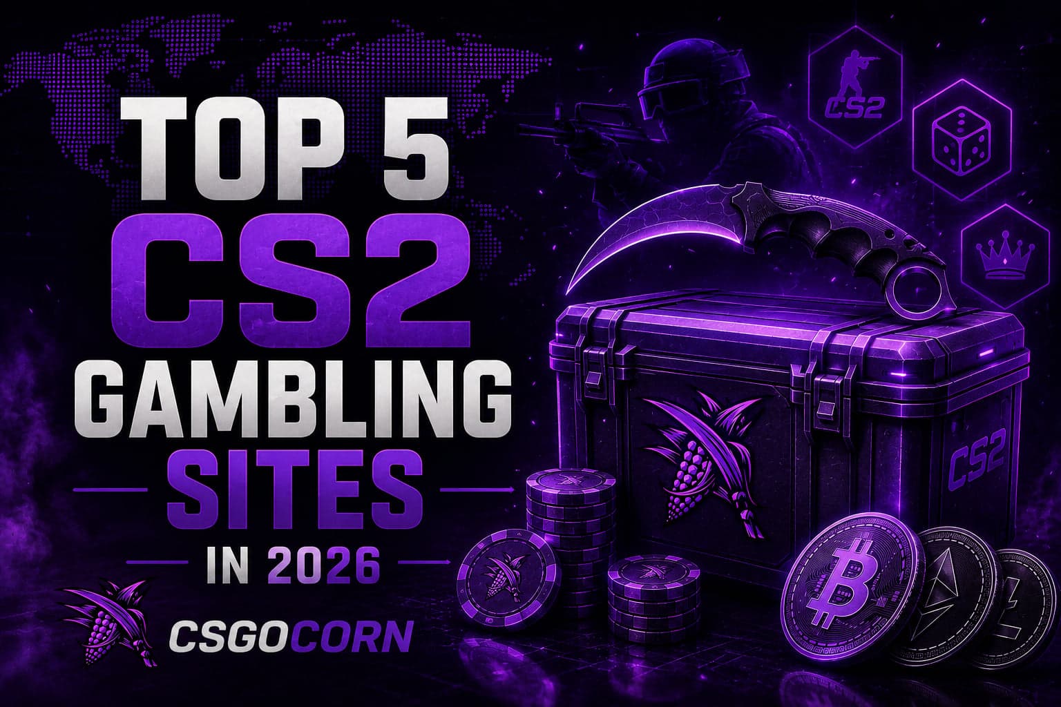 Top 5 CS2 Gambling Sites in 2026